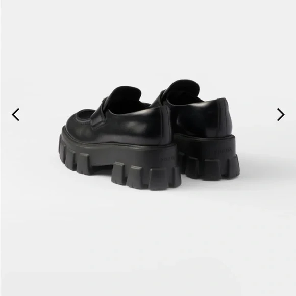 Black Platform Loafers - Picture 8 of 12